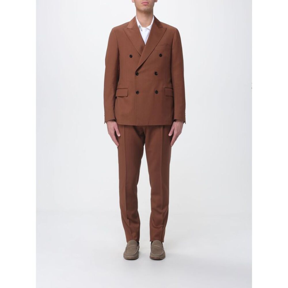 Lardini Suit Men Brown